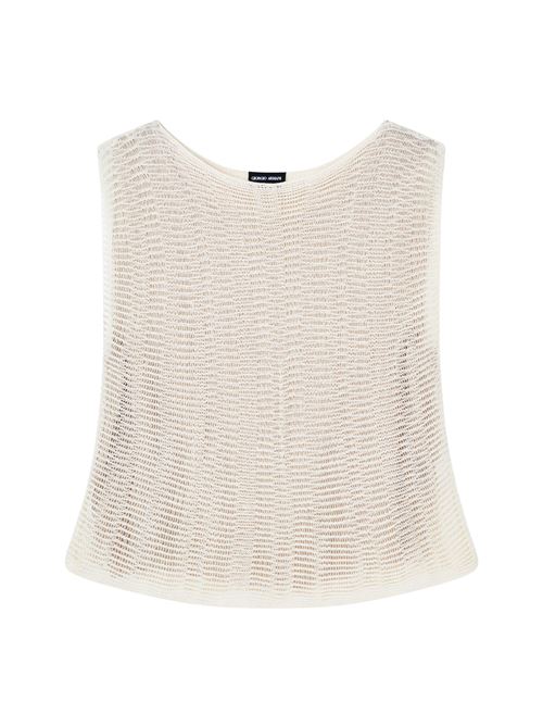 Top in maglia GIORGIO ARMANI | GW003389AF24181U1083